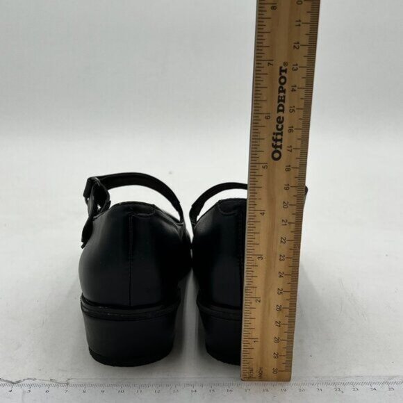 YDN Women Retro Round Toe Low Heel Mary Janes Pumps Chic Comfort Slip On Walking - Picture 4 of 8